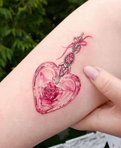 Flower, Rose, 하트, 심장 해부도