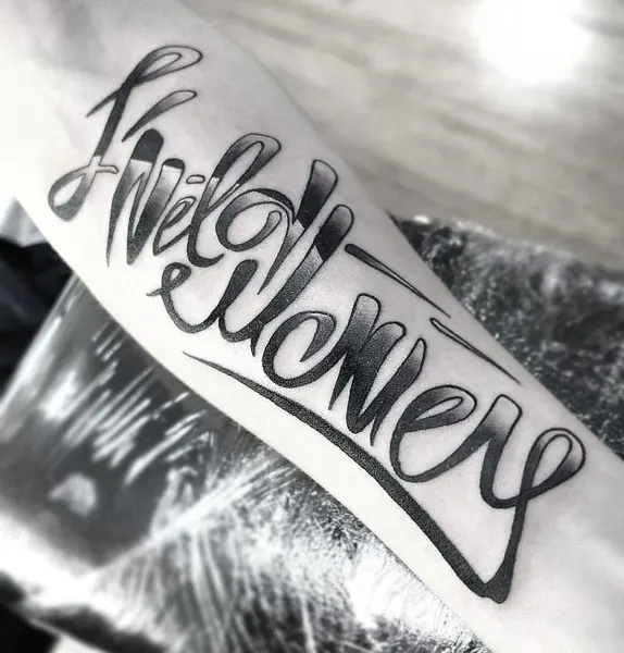 Lettering, 이름