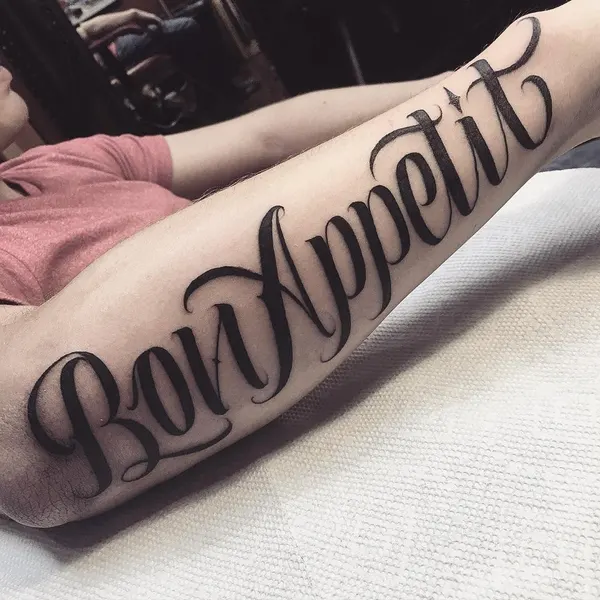 Lettering, 고딕 레터링