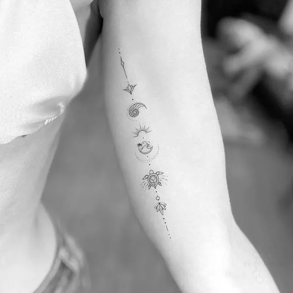 Lettering, 한자