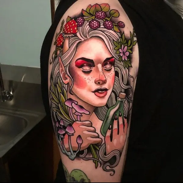 Ink and Dagger Tattoo
