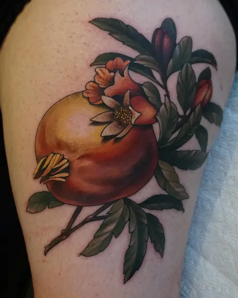 Flower, Rose, 과일, 석류, 사과