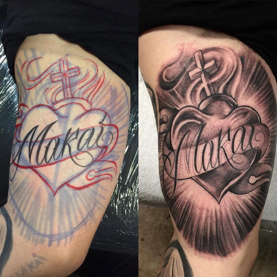 Lettering, Flower