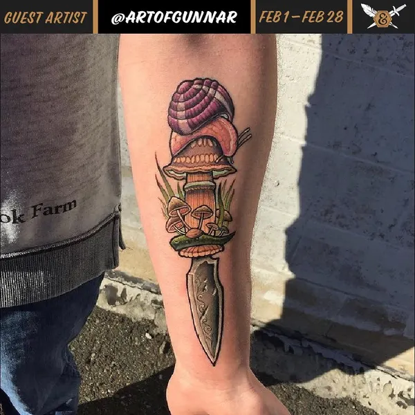 Ink and Dagger Tattoo