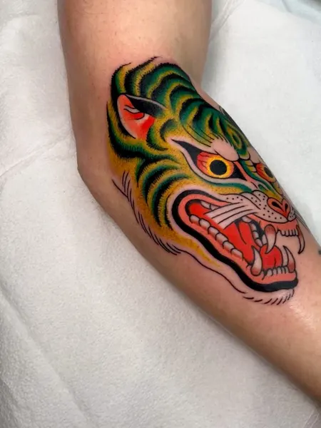 Tiger, Animal, 한국 장식