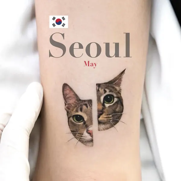 민화, 한국, 한글 레터링, 부채