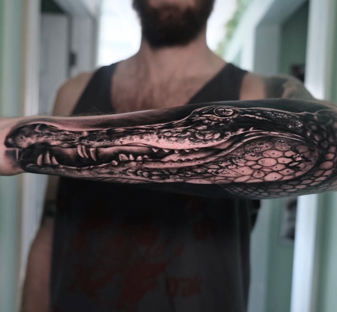 Dragon, 악어