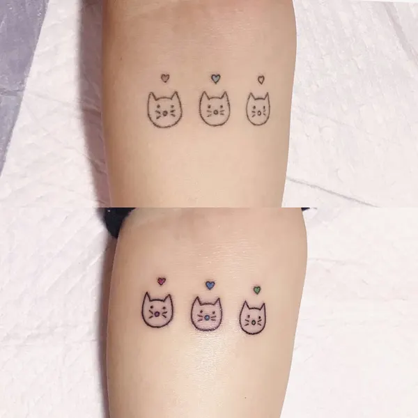 Lettering, 가족, 가족 타투