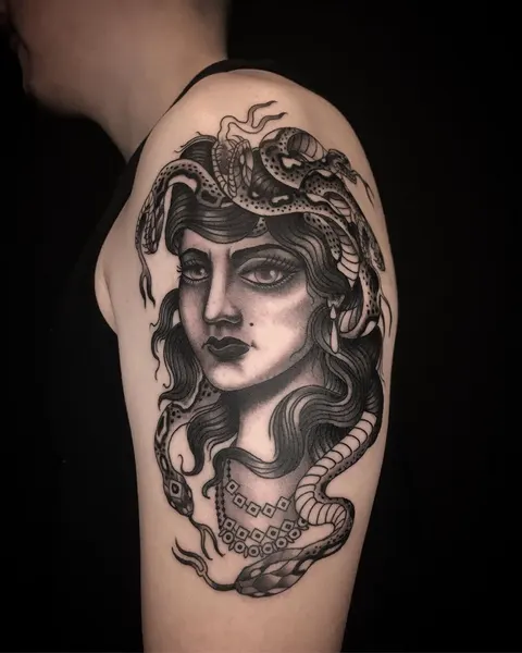 Dragon, 그리스 여신, 메두사