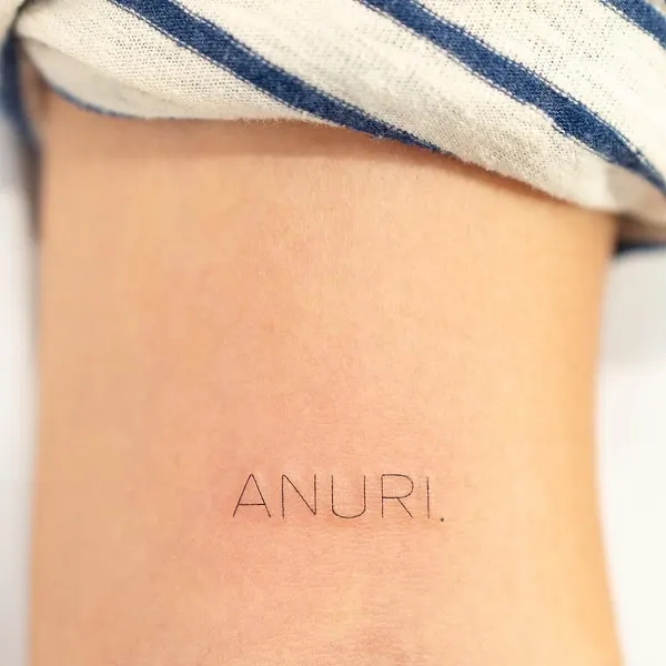 Lettering, 날짜, 단어, 생년월일, 타자기 폰트