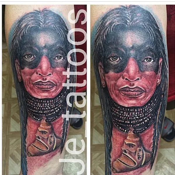 Game Face Tattoo