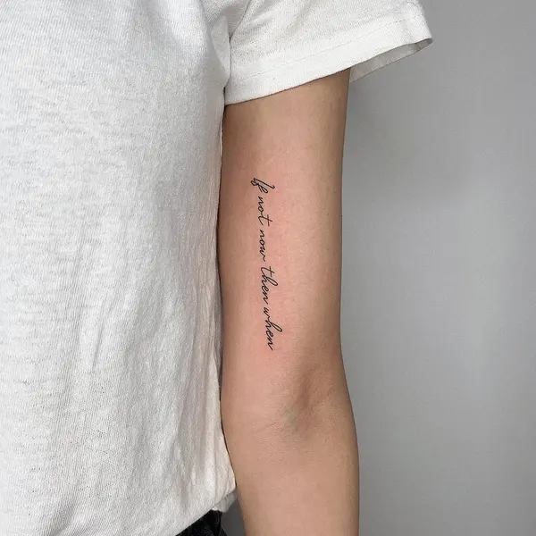 Lettering, 가사, 문장