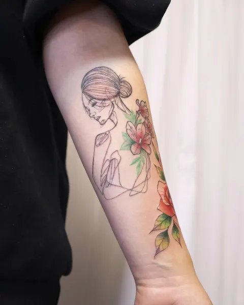 Rose, Flower, 한복