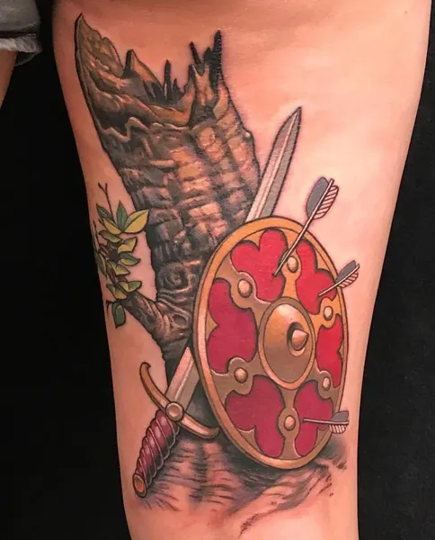 Ink and Dagger Tattoo