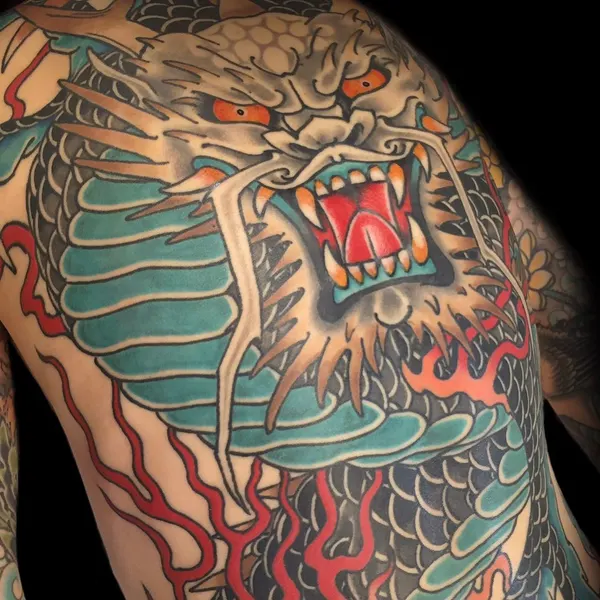 Dragon, 사무라이, 일본 용
