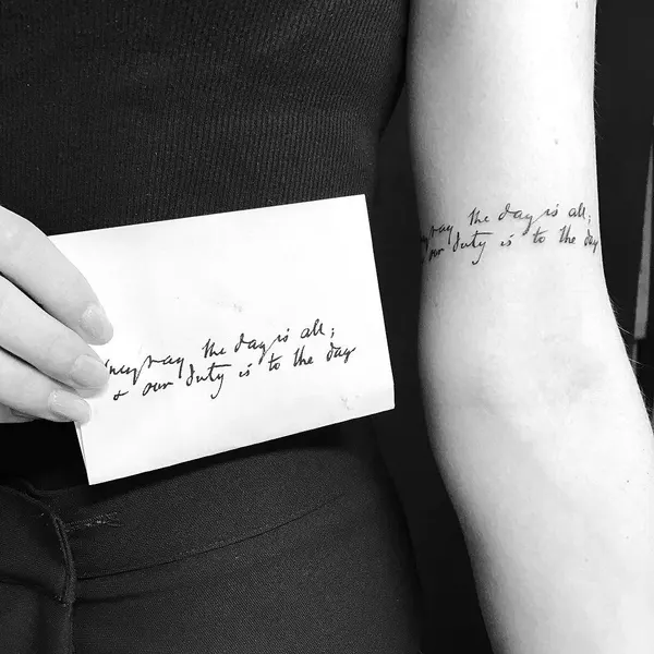 Lettering, 시, 가사, 스크립트, 서예