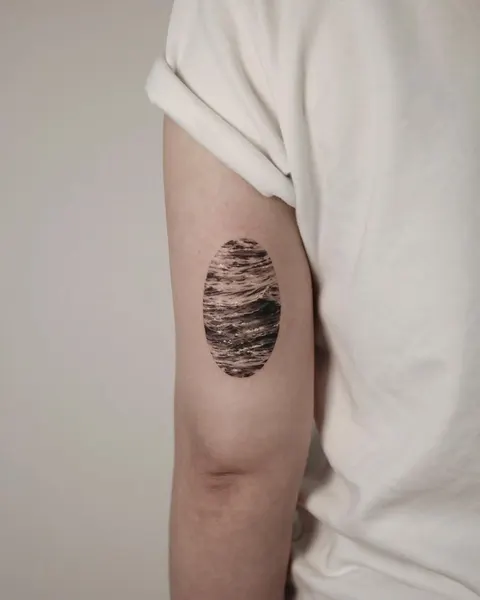 모래, 조개, 파도, 수묵화, 조개껍데기, 구름 문양, 파도 배경