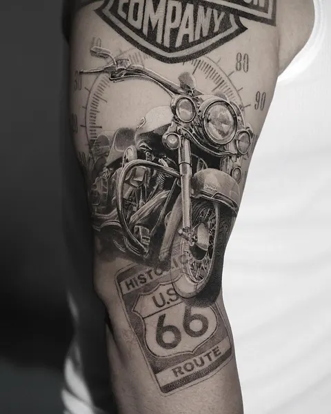 Lettering, 오토바이, 자전거