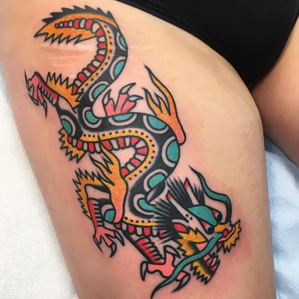 Dragon, 도마뱀