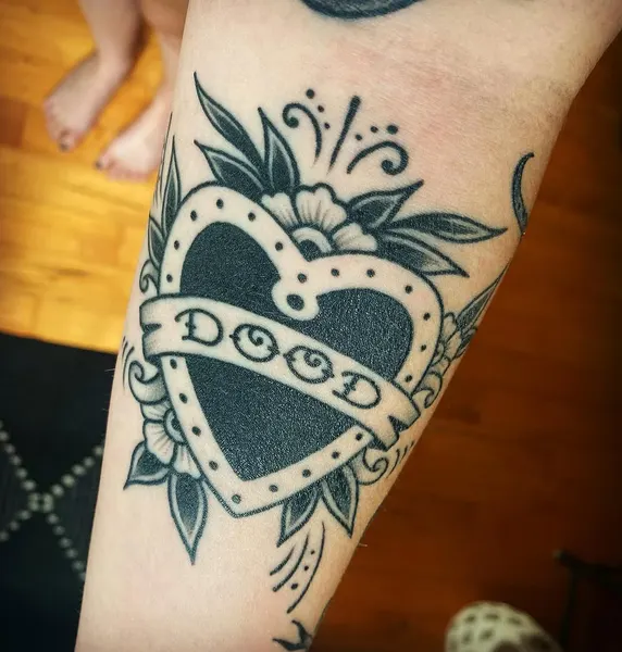 Flower, Rose, Lettering
