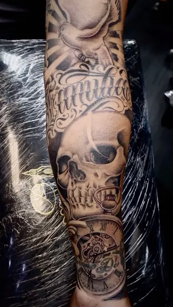Game Face Tattoo