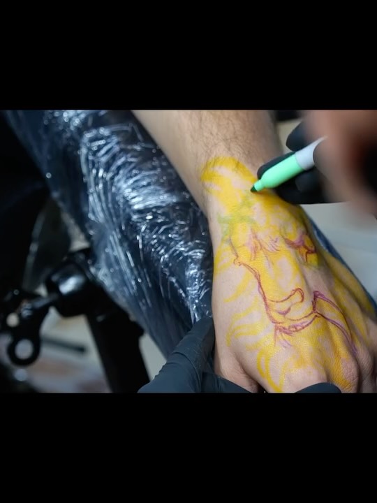 Game Face Tattoo