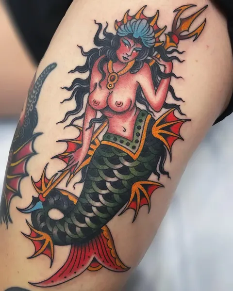 Dragon, 인어, 세이렌