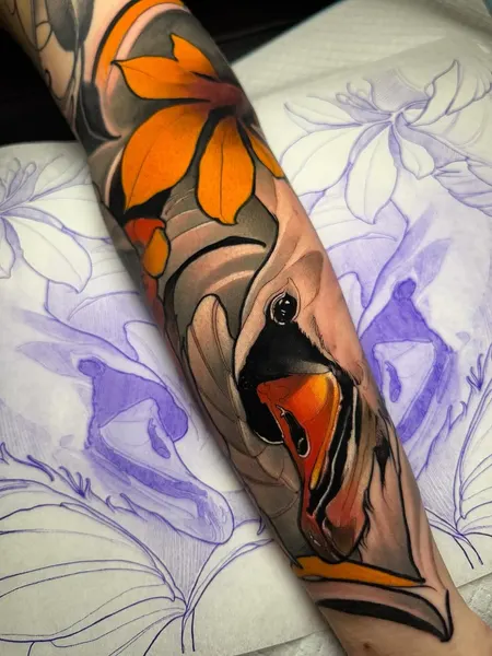 Flower, Animal, Nature