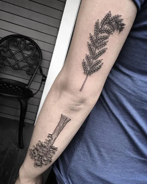 Flower, 고사리, 단풍잎, 야자수