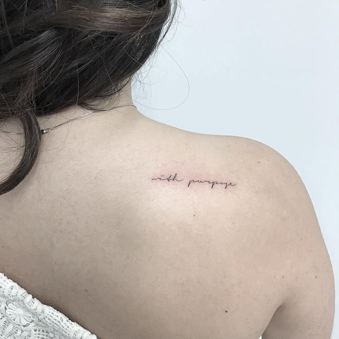 Lettering, 물망초