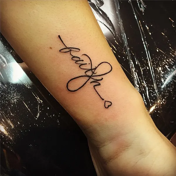 Lettering, 서명, 서예