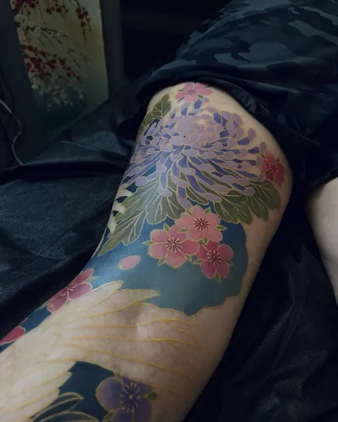 Dragon, Flower, Rose