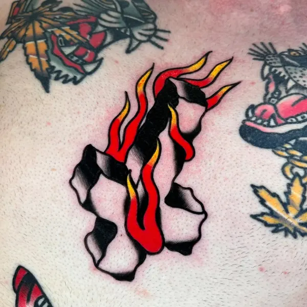 Dragon, 불꽃, 불