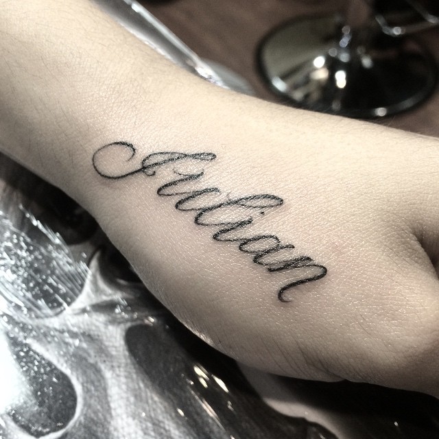 Lettering, 타자기 폰트