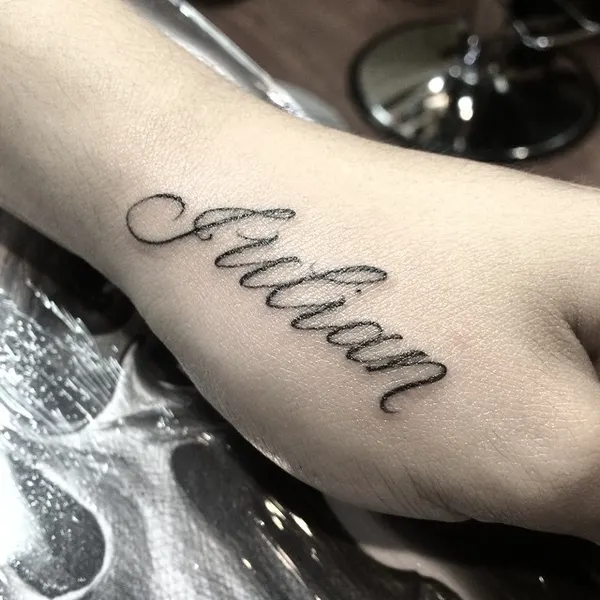 Lettering, 타자기 폰트