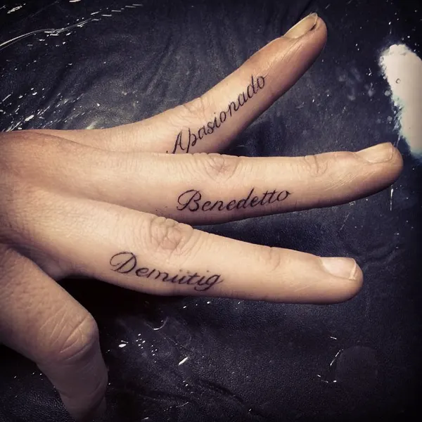 Lettering