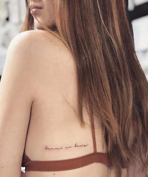 Lettering, 동백꽃, 물망초