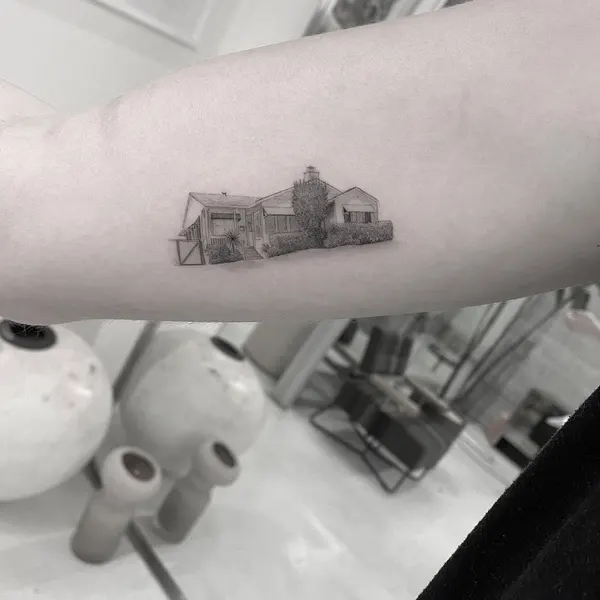 Mini, 건물, 기차