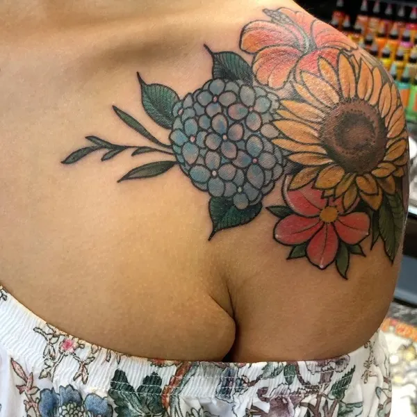 Flower, Rose, 석류, 히비스커스