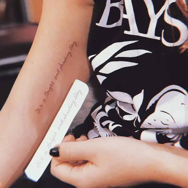 Lettering