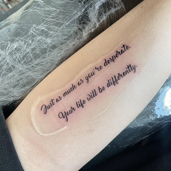 Lettering
