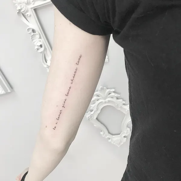 Lettering