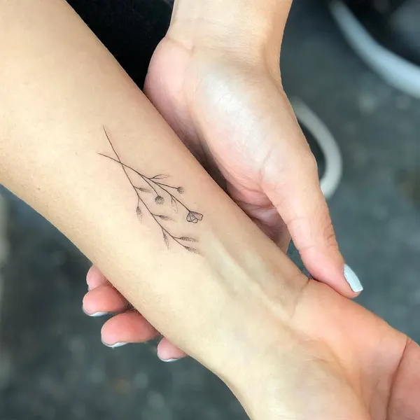 Lettering, 우정, 우정 타투