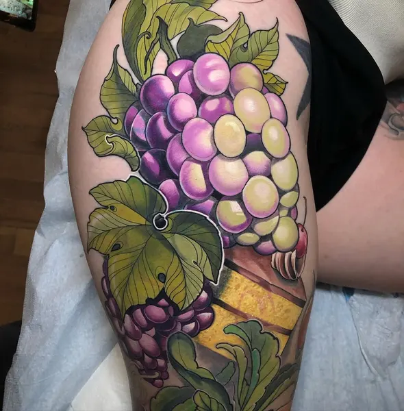 Flower, Rose, 과일, 포도