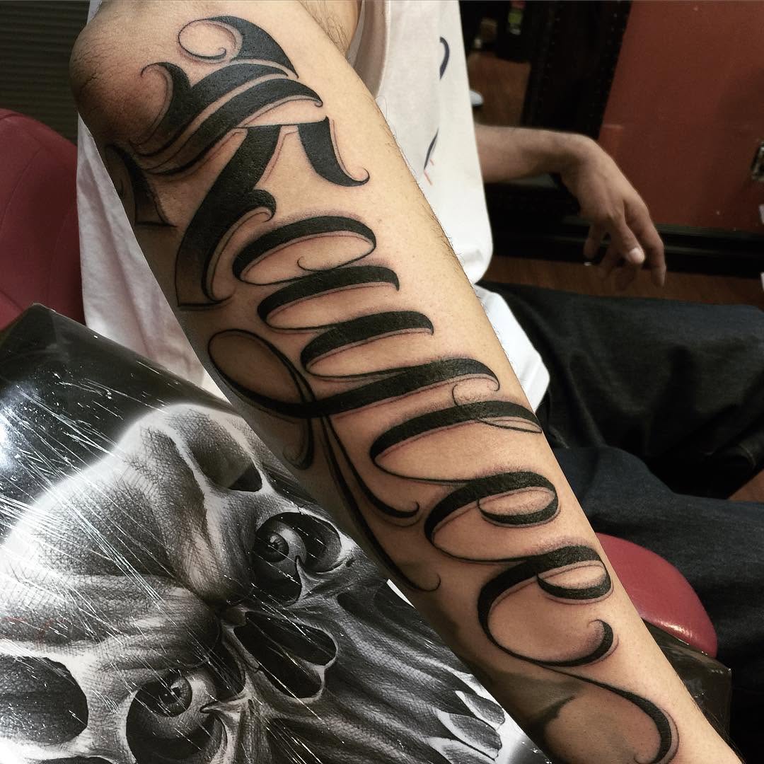 Lettering, 일본어 레터링