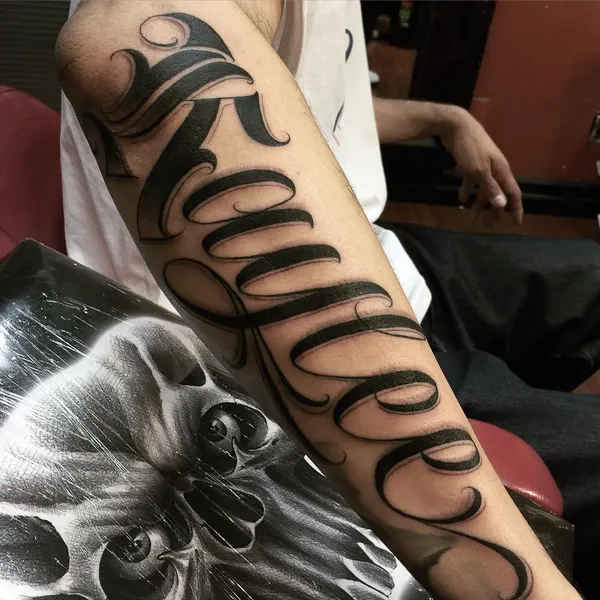 Lettering, 일본어 레터링