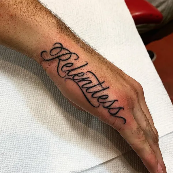 Lettering