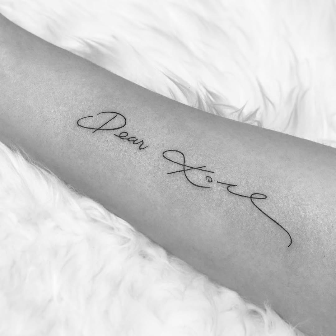 Lettering