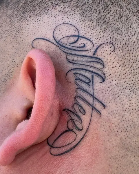 Lettering, 이름, 아랍어 레터링, 서명