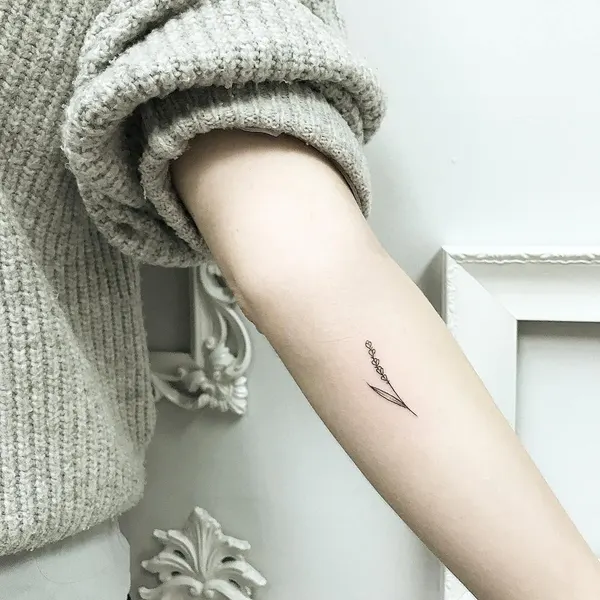 Lettering, 화살